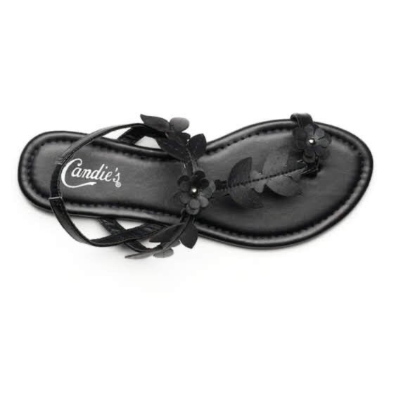 Candie's | Floral Sandals, Rose Gold - Picture 2 of 7